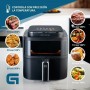 Friteuse à Air Grunkel Noir 1400 W 6 L