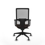 Office Chair Piqueras y Crespo 1D066G0 White Dark brown