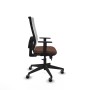 Chaise de Bureau Piqueras y Crespo 1D066G0 Blanc Brun foncé