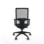 Chaise de Bureau Piqueras y Crespo 1D066N0 Blanc Vert pétrole