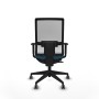 Chaise de Bureau Piqueras y Crespo 1D066G0 Blanc Vert pétrole