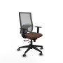 Chaise de Bureau Piqueras y Crespo 1D066G0 Gris Brun foncé