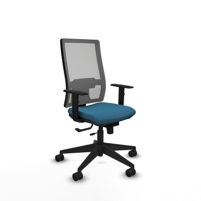 Chaise de Bureau Piqueras y Crespo 1D066N0 Gris Vert pétrole
