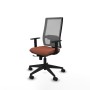 Chaise de Bureau Piqueras y Crespo 1D066N0 Marron Gris