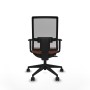 Chaise de Bureau Piqueras y Crespo 1D066N0 Marron Gris