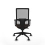 Chaise de Bureau Piqueras y Crespo 1D066N0 Gris Brun foncé