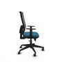 Chaise de Bureau Piqueras y Crespo 1D066G0 Gris Vert pétrole