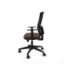 Chaise de Bureau Piqueras y Crespo 1D066N0 Noir Brun foncé