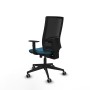 Chaise de Bureau Piqueras y Crespo 1D066G0 Noir Vert pétrole
