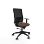Chaise de Bureau Piqueras y Crespo 1D066G0 Noir Brun foncé