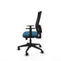 Office Chair Piqueras y Crespo 1D066N0 Black Petroleum green