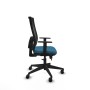 Chaise de Bureau Piqueras y Crespo 1D066N0 Noir Vert pétrole