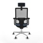 Chaise de Bureau avec Appui-tête Horna Traslack Piqueras y Crespo 2D086G2 Bleu ciel