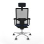 Office Chair with Headrest Horna Traslack Piqueras y Crespo 2D086G2 Navy Blue