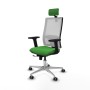 Chaise de Bureau avec Appui-tête Horna Traslack Piqueras y Crespo 2D086G2 Vert