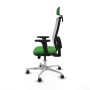 Office Chair with Headrest Horna Traslack Piqueras y Crespo 2D086G2 Green