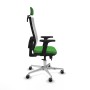 Office Chair with Headrest Horna Traslack Piqueras y Crespo 2D086G2 Green
