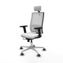 Chaise de Bureau avec Appui-tête Horna Traslack Piqueras y Crespo 2D086G2 Blanc