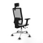 Chaise de Bureau avec Appui-tête Horna Traslack Piqueras y Crespo 2D086G2 Blanc