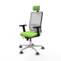 Chaise de Bureau avec Appui-tête Horna Traslack Piqueras y Crespo 2D086G2 Pistache