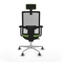 Chaise de Bureau avec Appui-tête Horna Traslack Piqueras y Crespo 2D086G2 Pistache