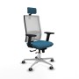 Chaise de Bureau avec Appui-tête Horna Traslack Piqueras y Crespo 2D086G2 Vert pétrole