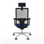 Chaise de Bureau avec Appui-tête Horna Traslack Piqueras y Crespo 2D086G2 Bleu