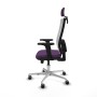 Chaise de Bureau avec Appui-tête Horna Traslack Piqueras y Crespo 2D086G2 Violet
