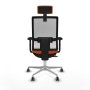 Chaise de Bureau avec Appui-tête Horna Traslack Piqueras y Crespo 2D086G2 Orange