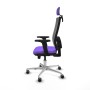Office Chair with Headrest Horna Traslack Piqueras y Crespo 2D086G2 Lilac