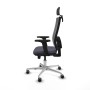 Chaise de Bureau avec Appui-tête Horna Traslack Piqueras y Crespo 2D086G2 Gris foncé