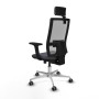 Chaise de Bureau avec Appui-tête Horna Traslack Piqueras y Crespo 2D086G2 Gris foncé