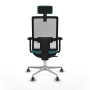 Chaise de Bureau avec Appui-tête Horna Traslack Piqueras y Crespo 2D086G2 Turquoise