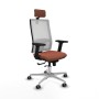 Chaise de Bureau avec Appui-tête Horna Traslack Piqueras y Crespo 2D086G2 Marron