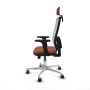 Chaise de Bureau avec Appui-tête Horna Traslack Piqueras y Crespo 2D086G2 Marron