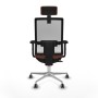 Chaise de Bureau avec Appui-tête Horna Traslack Piqueras y Crespo 2D086G2 Marron