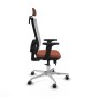 Chaise de Bureau avec Appui-tête Horna Traslack Piqueras y Crespo 2D086G2 Marron