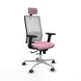 Chaise de Bureau avec Appui-tête Horna Traslack Piqueras y Crespo 2D086G2 Rose
