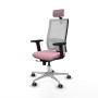 Chaise de Bureau avec Appui-tête Horna Traslack Piqueras y Crespo 2D086G2 Rose