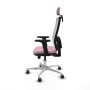 Chaise de Bureau avec Appui-tête Horna Traslack Piqueras y Crespo 2D086G2 Rose