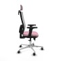 Chaise de Bureau avec Appui-tête Horna Traslack Piqueras y Crespo 2D086G2 Rose