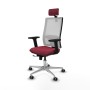 Chaise de Bureau avec Appui-tête Horna Traslack Piqueras y Crespo 2D086G2 Bordeaux