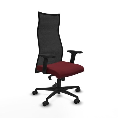 Office Chair Piqueras y Crespo B2D036N Maroon