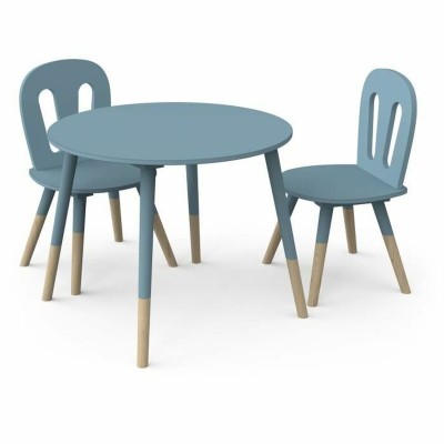 Set de Table et Chaises pour Enfants Demeyere Bleu