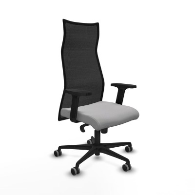 Chaise de Bureau Piqueras y Crespo B2D036G Gris clair