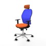 Office Chair with Headrest Piqueras y Crespo 1D086N2 Orange