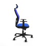 Office Chair with Headrest Piqueras y Crespo 1D036N2 Blue