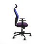 Chaise de Bureau avec Appui-tête Piqueras y Crespo 1D036G2 Violet