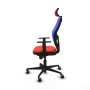Office Chair with Headrest Piqueras y Crespo 1D036G2 Dark Orange