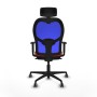 Office Chair with Headrest Piqueras y Crespo 1D036G2 Dark Orange